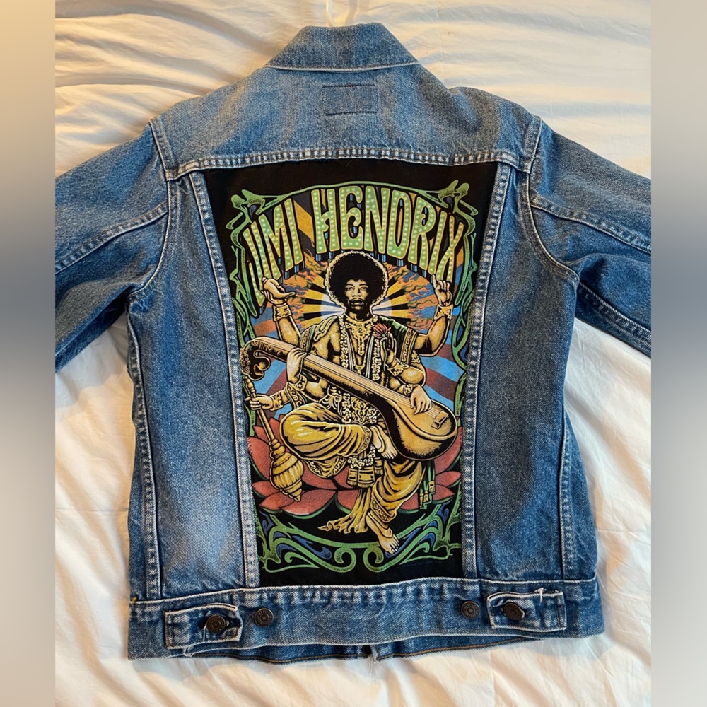 Jimi Hendrix original 70s Levi’s Jacket. Size small/medium not boxy.